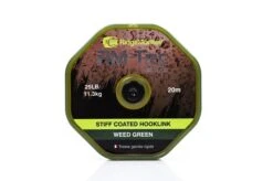 RidgeMonkey RM-Tec Stiff Coated Hooklink Weed Green 25lb (20m)