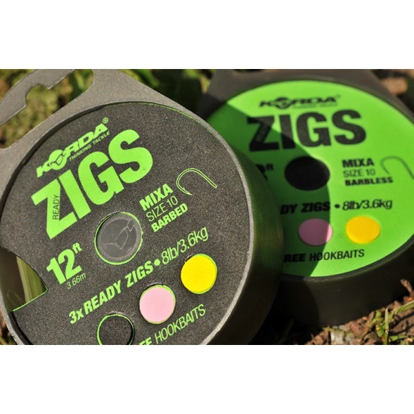 Korda Ready Tied Zigs Barbed 3,05m 3 Korda Ready Tied Zigs Barbed 3,05m - Afbeelding 3