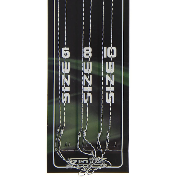 Angling Pursuits Sixpack Hair Rigs 15lb Size 6 / 8 / 10 1 Angling Pursuits Sixpack Hair Rigs 15lb Size 6 / 8 / 10