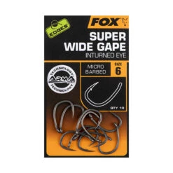 Fox Edges Armapoint Super Wide Gape Inturned Eye Karper Haak #4 (10 Stuks) 7 Fox Edges Armapoint Super Wide Gape Inturned Eye Karper Haak #4 (10 Stuks) -Visserie Winkel 25f032a97d9a0603