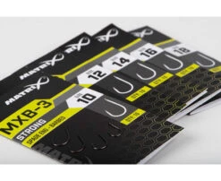 Matrix MXB-3 Barbed Spade End Black Nickel (10st) Maat 18 -Visserie Winkel 35f8e41d8870ceec