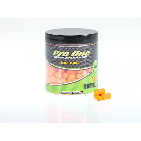 Pro Line Fluor Pop Up Dumbells 12mm Magic Mango 1 Pro Line Fluor Pop Up Dumbells 12mm Magic Mango