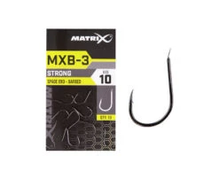 Matrix MXB-3 Barbed Spade End Black Nickel (10st) Maat 18 -Visserie Winkel 65b3aef8e8f9be99