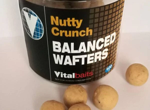 Vital Baits Nutty Crunch Wafters 18mm 3 Vital Baits Nutty Crunch Wafters 18mm - Afbeelding 3
