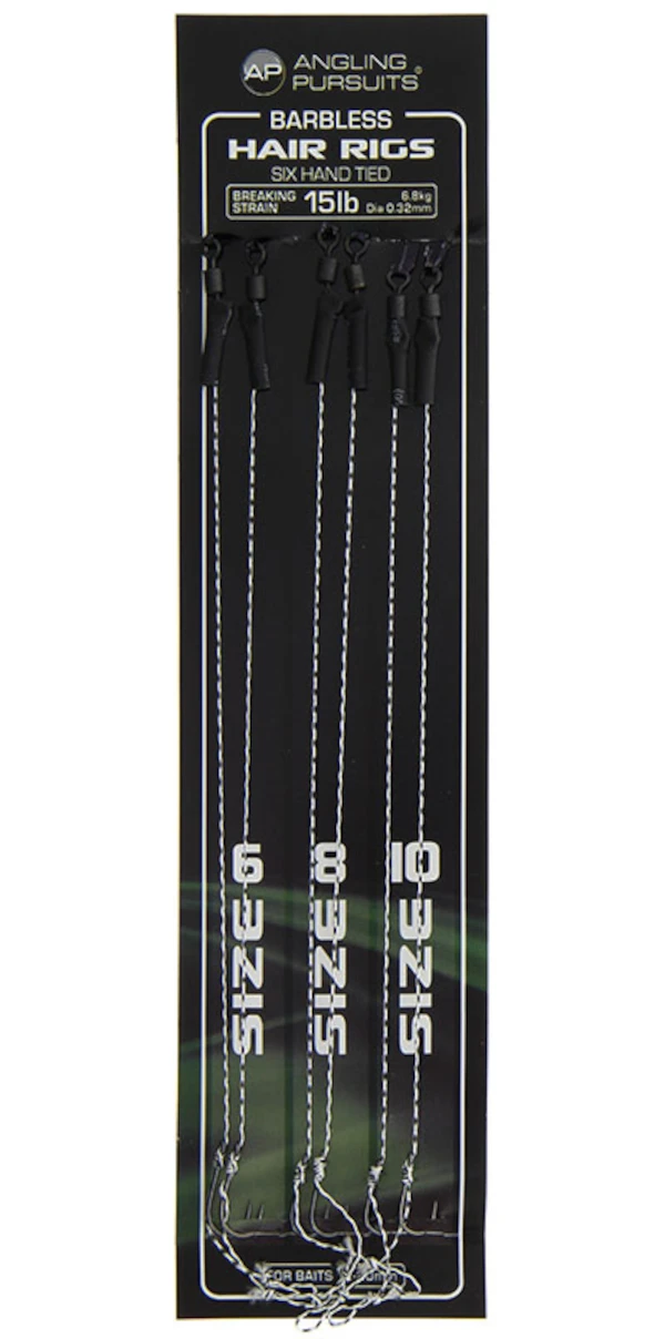 Angling Pursuits Sixpack Hair Rigs 15lb Size 6 / 8 / 10 3 Angling Pursuits Sixpack Hair Rigs 15lb Size 6 / 8 / 10 - Afbeelding 3