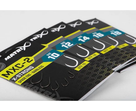 Matrix MXC-2 Barbless Spade End Witvishaken (10st) Maat 10 3 Matrix MXC-2 Barbless Spade End Witvishaken (10st) Maat 10 - Afbeelding 3