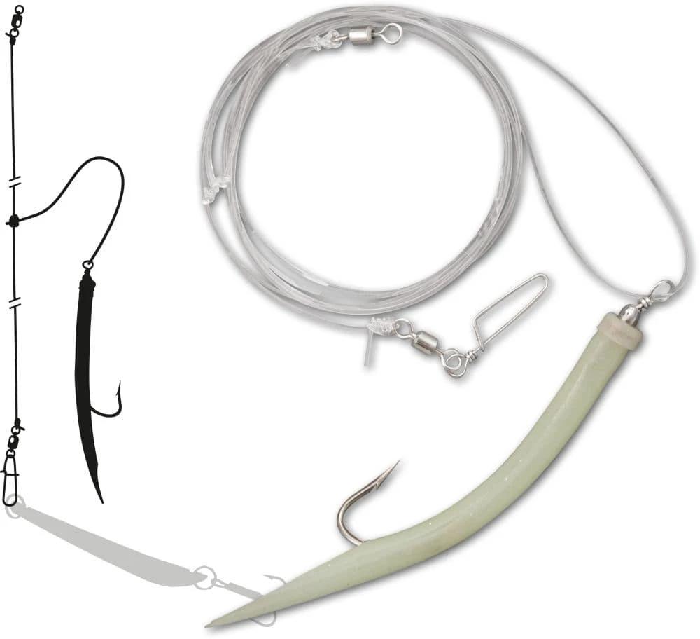 Zebco Z-Sea Cod Rig 8/0 Zeevis Onderlijn Self-Luminous 1 Zebco Z-Sea Cod Rig 8/0 Zeevis Onderlijn Self-Luminous